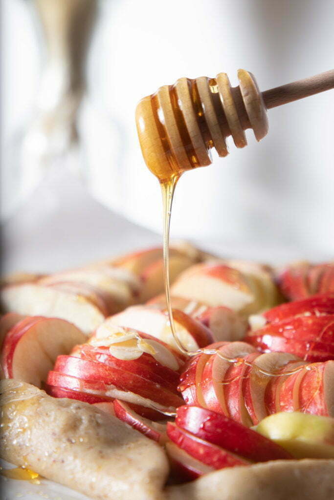Tarte aux pommes rustique, exemple de création de recette