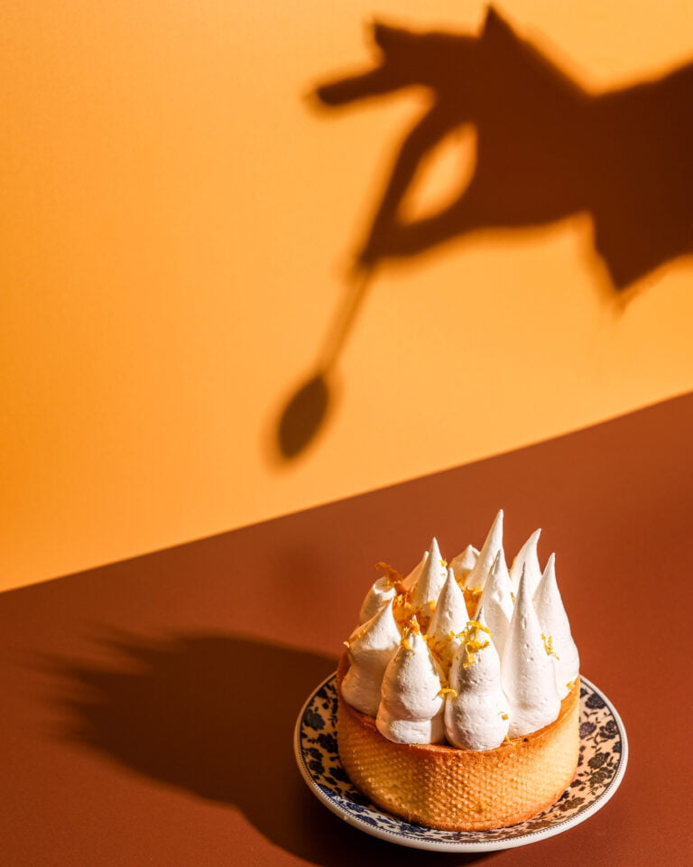 Tartelette meringuée et ombre portée, Station Sucrée