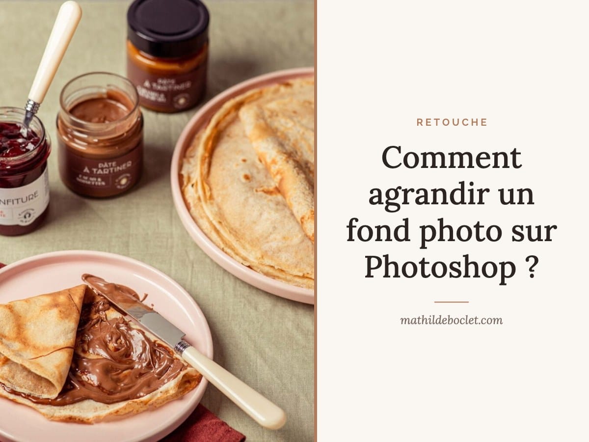 Comment agrandir un fond photo sur Photoshop ?